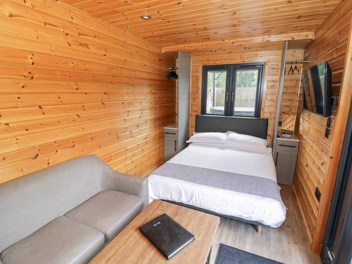 Albergue para 2 personas con jardín in Oxfordshire