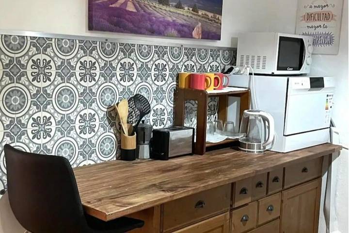 Ferienwohnung für 6 Personen, mit Terrasse und Meerblick sowie Garten und Pool, mit Haustier in Callao Salvaje - 4