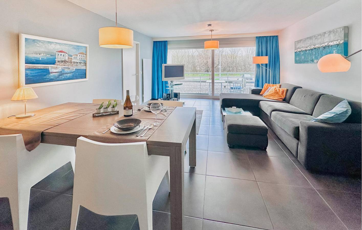 Geheel vakantieappartement, Vakantieappartement voor 2 personen met terras in Bredene, Belgische Kust