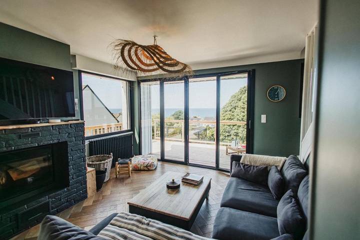 Location de vacances pour 8 personnes, avec jardin et vue dans Plage de Bretteville sur Saire - 4