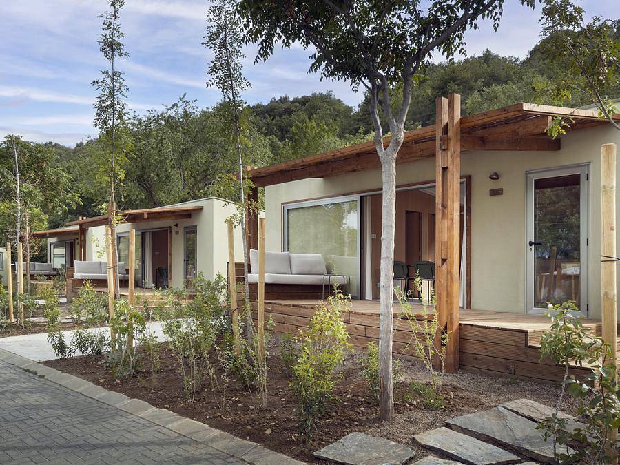 Wecamp Pinineos ( Ex. Boltaña) - Mobilheim 2 personen - Mobilheim Paar + in Boltaña, Spanische Pyrenäen