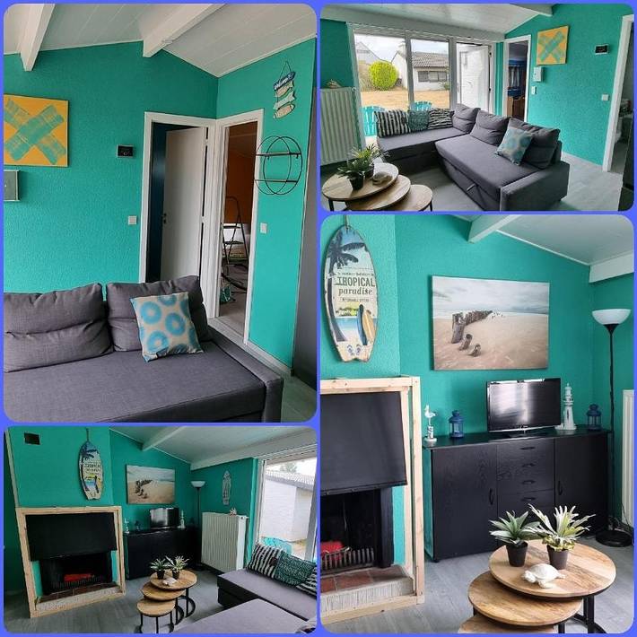 Gîte pour 4 personnes, avec jardin dans Sunparks Oostduinkerke