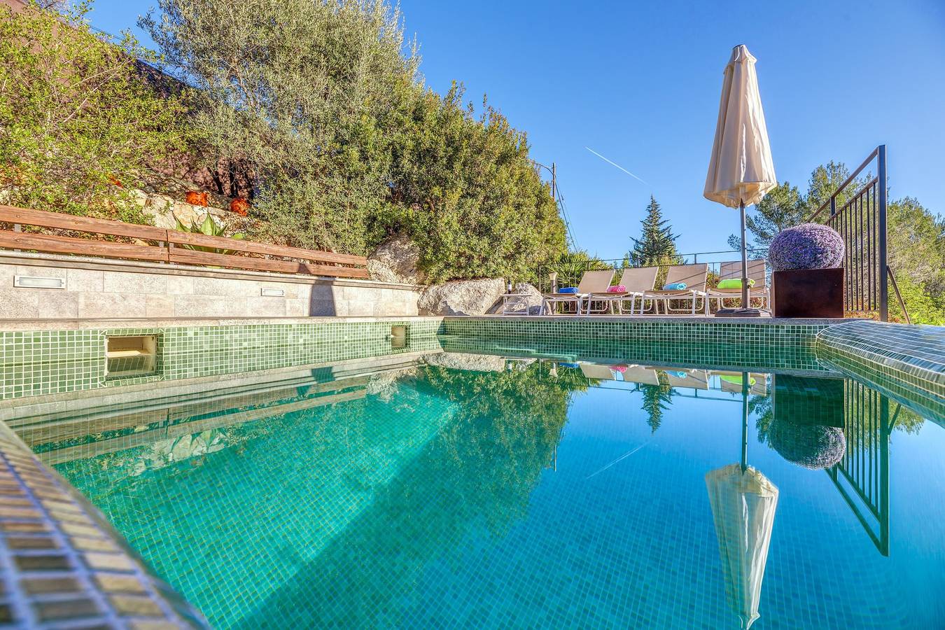 Beautiful Holiday Home Miravall with Mountain View in Puigpunyent, West Majorca