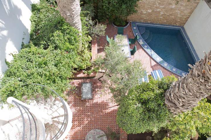 Ferienwohnung für 4 Personen, mit Ausblick und Pool sowie Garten in Essaouira