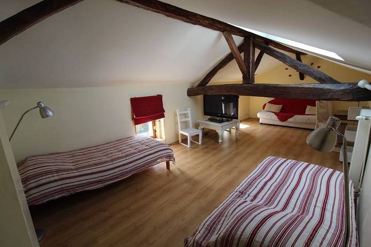 Location de vacances pour 4 personnes, avec piscine et jardin, animaux acceptés à Denicé - 3