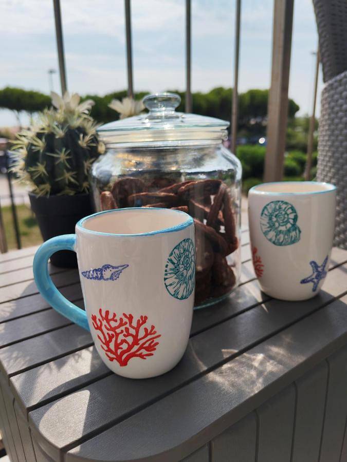 Appartamento per 5 persone, con Balcone e Terrazza nonché Panorama a Lido degli Estensi