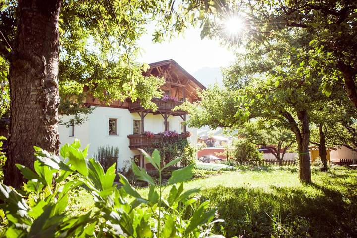 Bauernhof für 8 Personen, mit Balkon und Terrasse sowie Garten und Pool