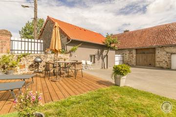 Gîte pour 4 personnes, avec terrasse dans la Manche