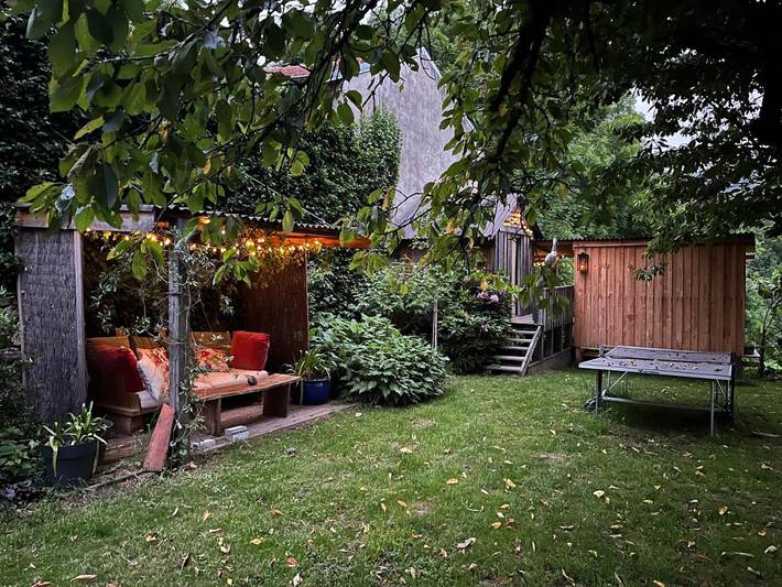 Location de vacances pour 4 personnes, avec terrasse et sauna ainsi que piscine et vue à Saint-Prix - 4
