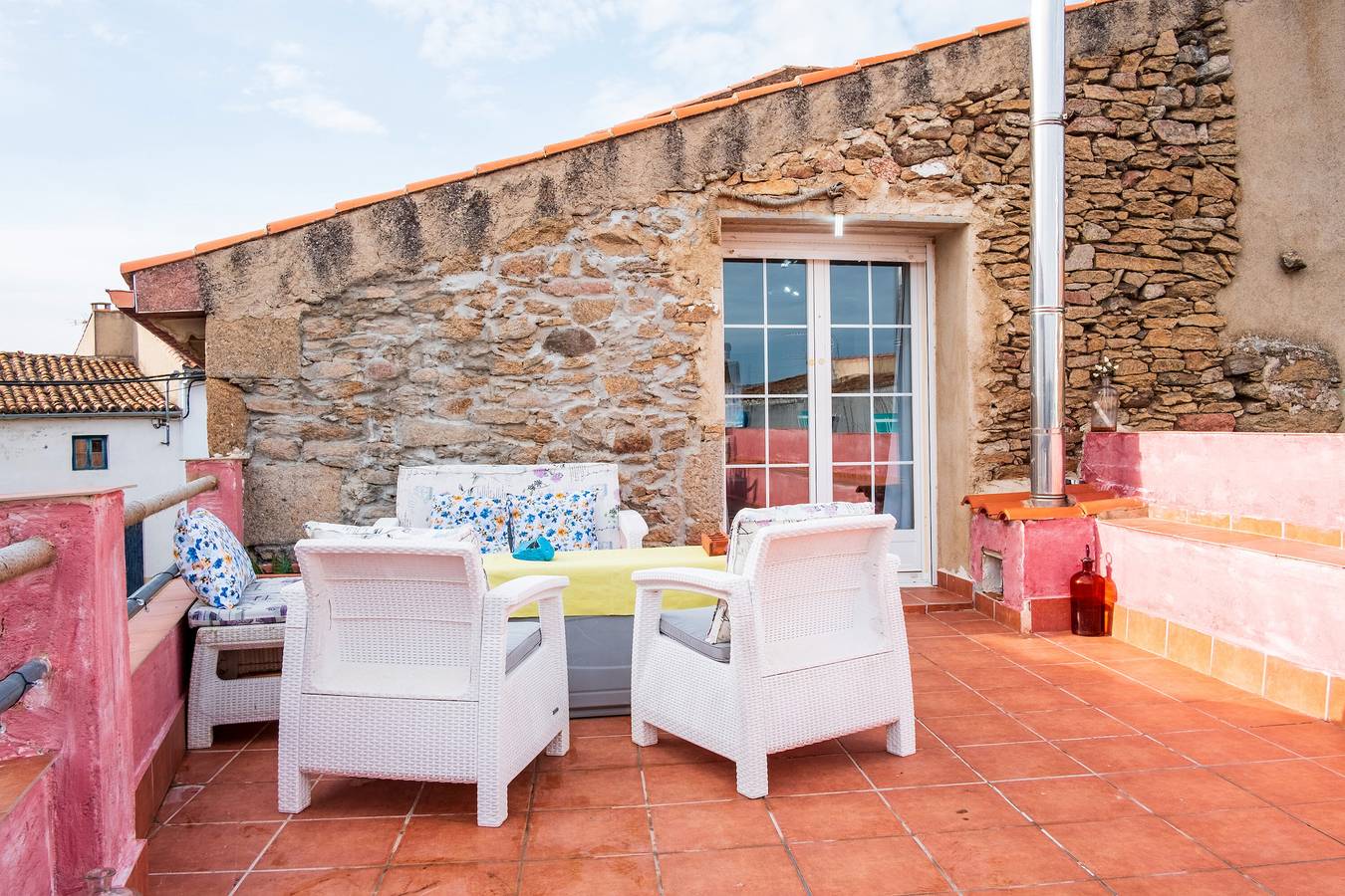 Ganze Wohnung, Ferienwohnung 'La Plazuela De Mari Ii' mit Balkon und Wi-Fi in Pereña de la Ribera, Parque Natural de las Arribes del Duero