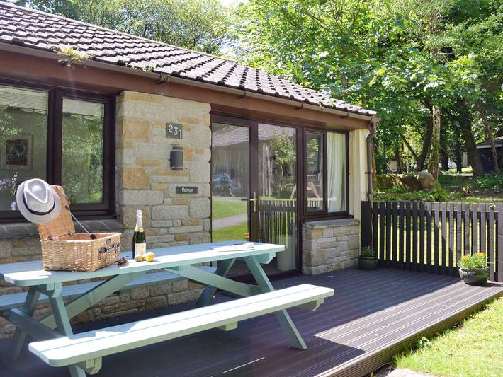 Cottage for 2 people, with garden, with pets in Cornwall