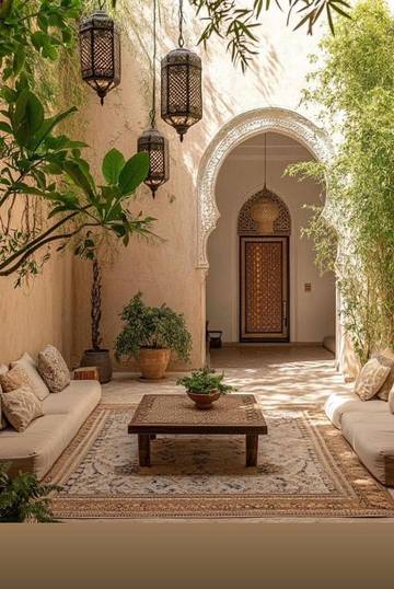 Chambre d’hôte pour 2 personnes, avec terrasse et jacuzzi ainsi que sauna et piscine à Marrakech