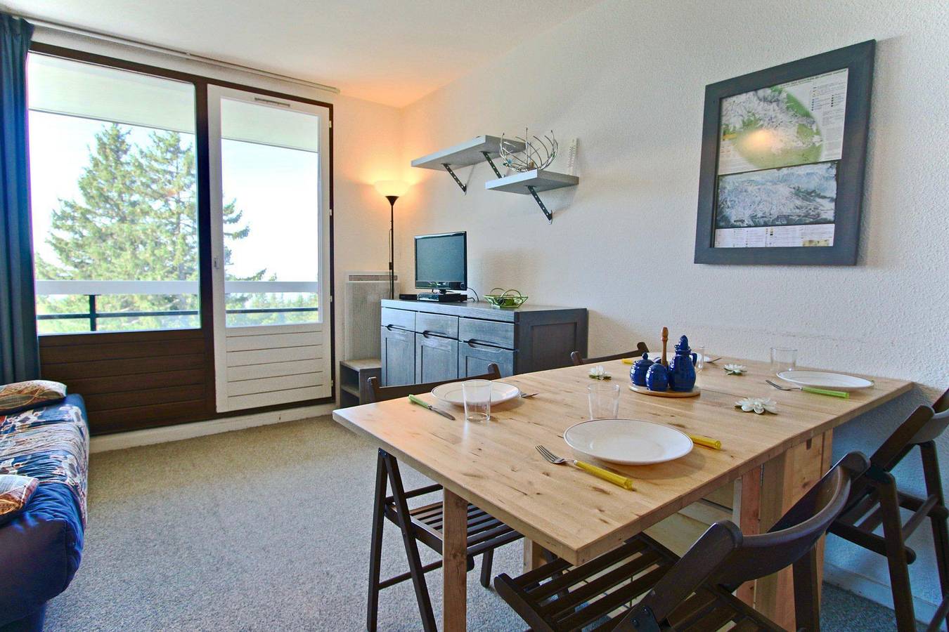 Studio entier, Résidence les Marmottes - Studio cabine 4 personnes (033) in Chamrousse, Parc national des Écrins