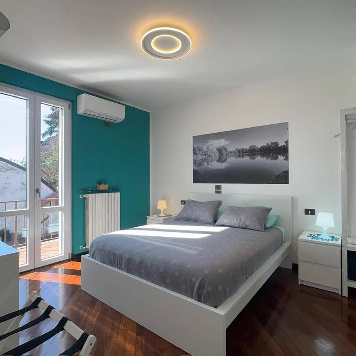 Maison d’hôte pour 2 personnes, avec Balcon ainsi que Terrasse et Vue à Crema