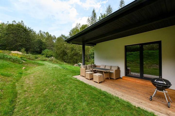 Chalet für 8 Personen, mit Ausblick und Garten im Erzgebirge (Tschechien)