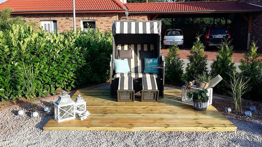 Ferienhaus für 6 Personen, mit Terrasse und Garten in Walchum - 2