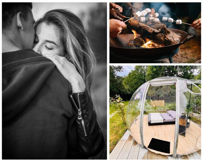 Camping für 3 Personen, mit Terrasse und Garten sowie Ausblick in Hessen