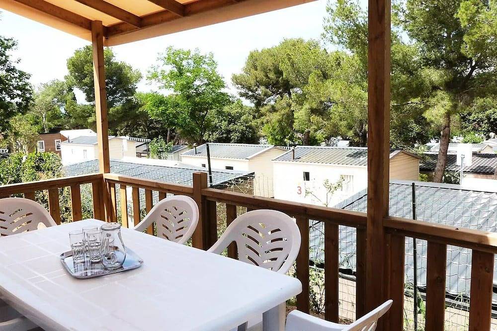 Camping Tikayan Le Méditerranée *** - Mobil-Home Arizona Standard 4 Rooms 6 People Air Conditioning + Tv in Hyeres, Parc national Port-Cros
