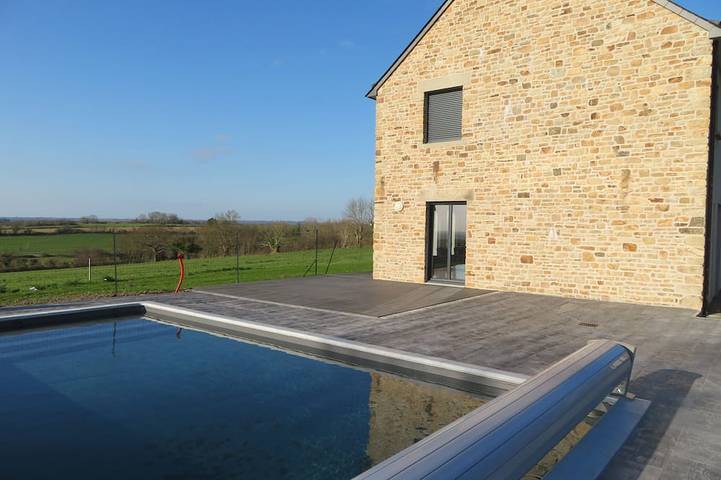 Maison de vacances pour 9 personnes, avec jardin