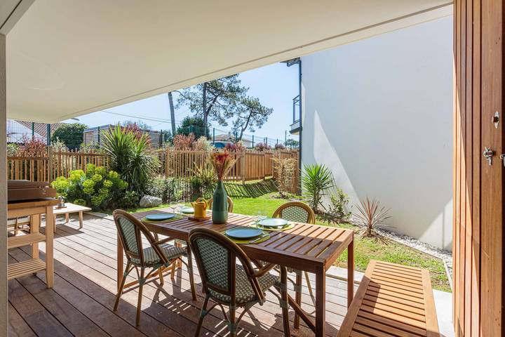 Appartement de vacances pour 4 personnes, avec jardin à Anglet