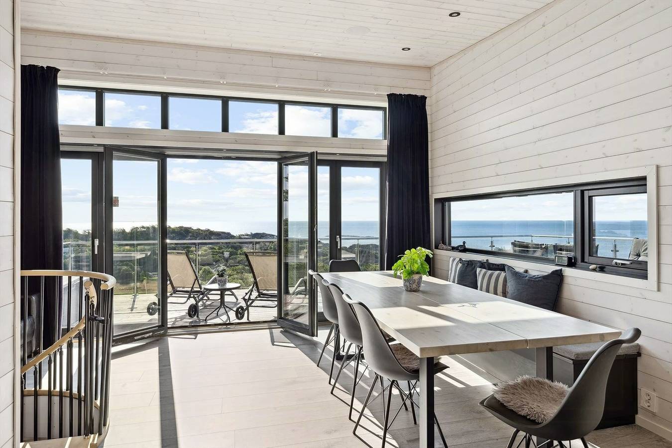 Ferienhaus mit Panoramablick auf den Skagerrak in Larvik