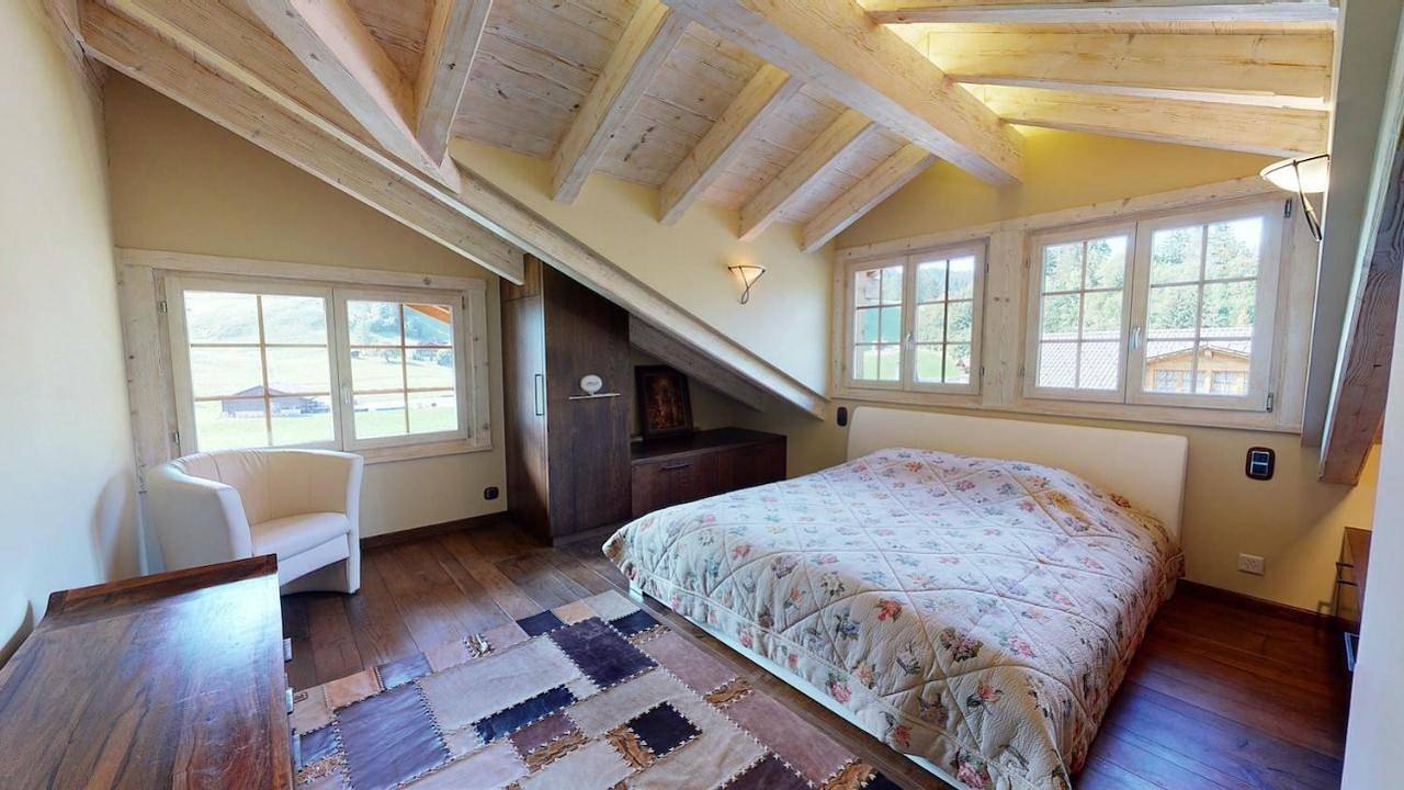 Ganze Wohnung, Three-Bedroom Apartment in Château-d' Oex, Pays-d'Enhaut Region