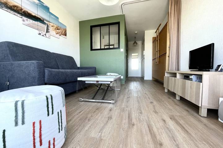 Studio pour 2 personnes, avec balcon, adapté aux familles aux Les Sables-d'Olonne