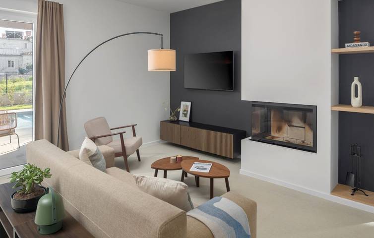 Ferienhaus für 6 Personen, mit Terrasse und Whirlpool sowie Garten und Sauna in Kastelir - 3