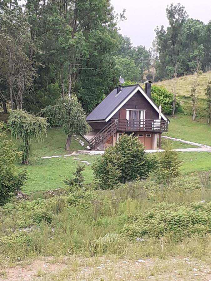 Chalet pour 2 personnes, avec Balcon et Terrasse ainsi que Jardin et Vue