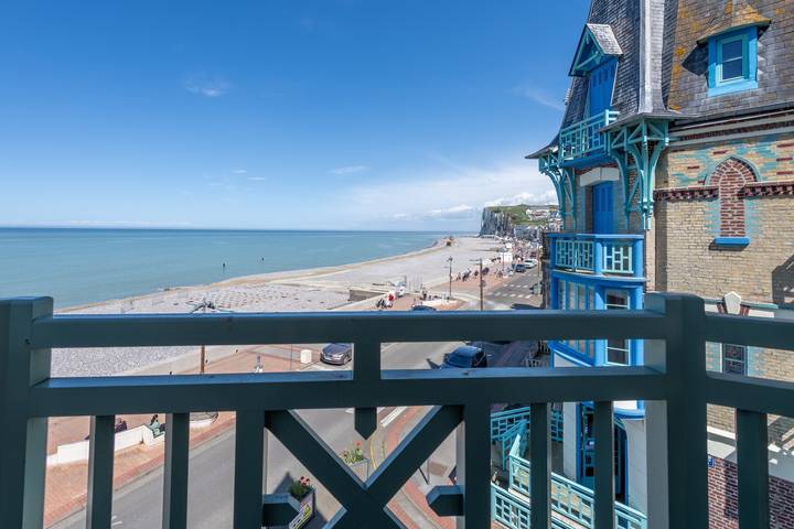 Appartement entier, La Falaise - Magnifique Vue Mer in Côte d'Albâtre