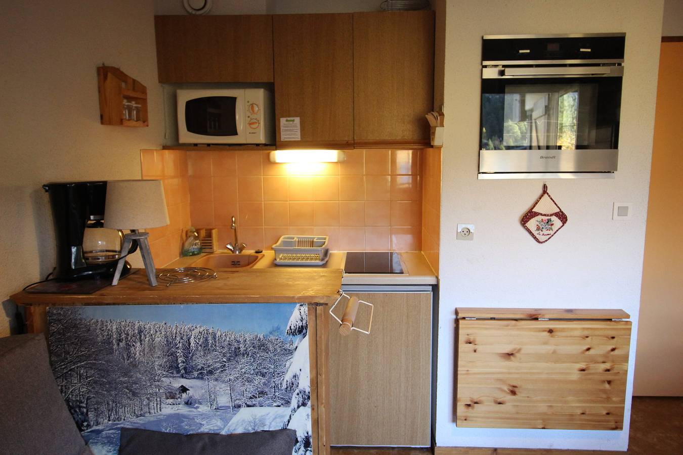 Gehele studio, Studio in a quiet residence, view on the Vanoise National Park in La Norma, Villarodin-Bourget