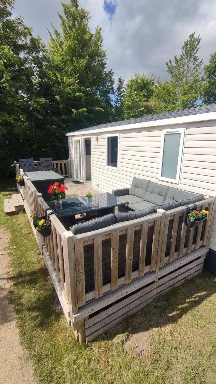 Mobilheim Herz Lauwersoog - Chalet Schildhoek 06 in Lauwersmeer, Niederländische Nordsee