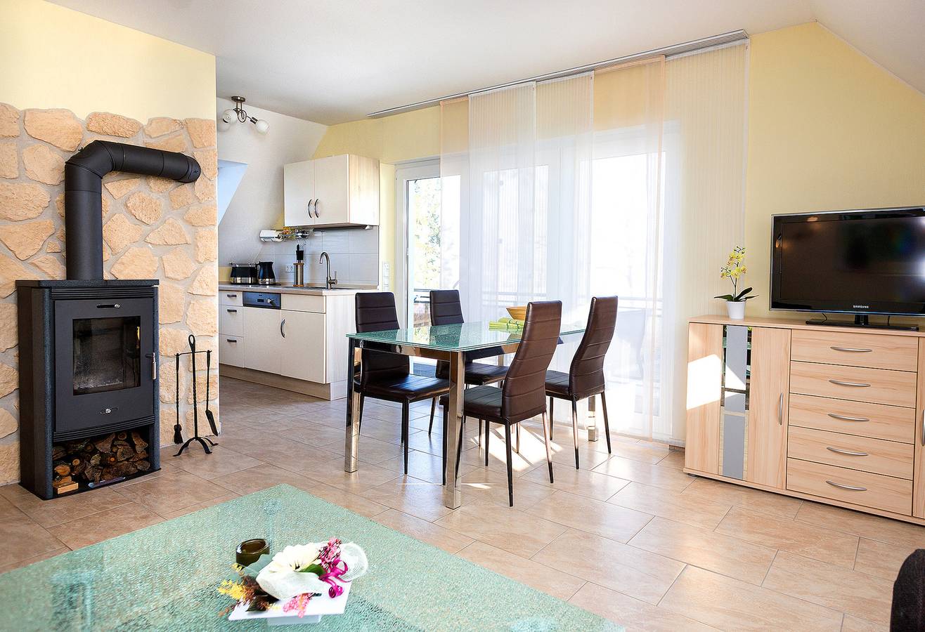 Ganze Ferienwohnung, Ferienwohnung Mauersegler im Müritz Seepark in Röbel, Müritz