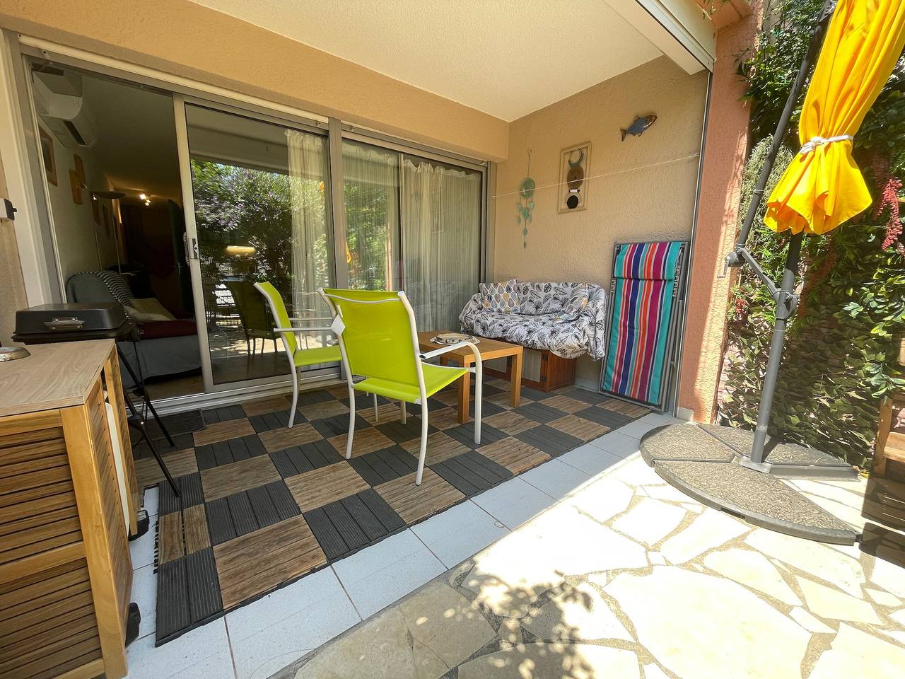 Appartement entier, Banyuls, T2, Rez-de-jardin, Parking, Wifi, Clim in Côte Vermeille, Banyuls-sur-Mer