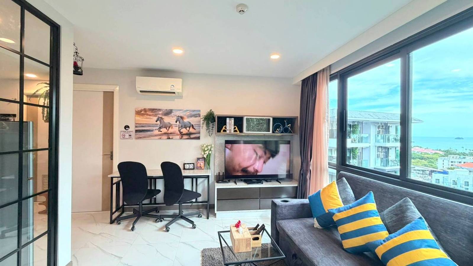 Ganze Wohnung, A204 - 1 Schlafzimmer Eigentumswohnung mit Meerblick, Ao Nang Beach in Ao Nang, Krabi Provinz