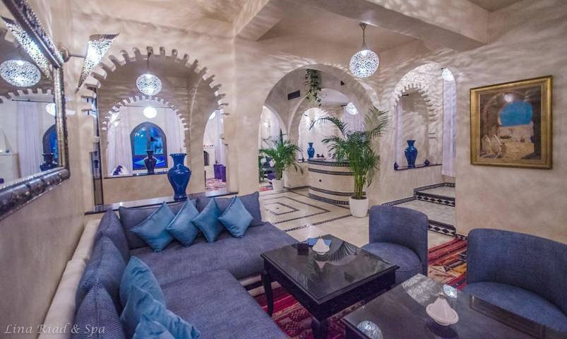 Riad pour 3 personnes, avec sauna et piscine ainsi que terrasse et vue à Chefchaouen - 4