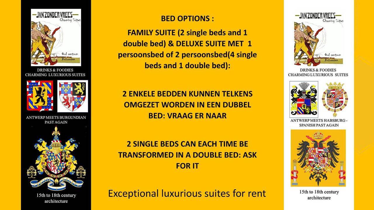 Charming Suites Jan Zonder Vrees in Anversa, Antwerpen e dintorni
