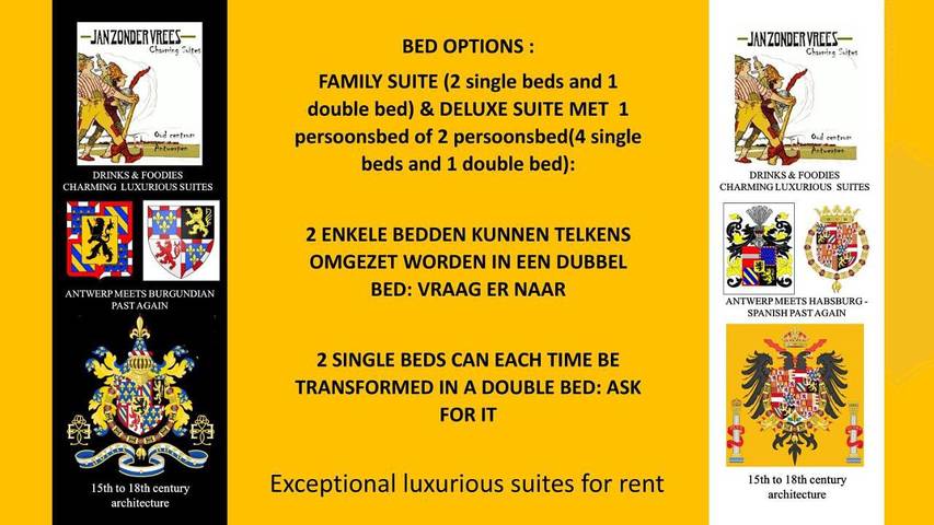 B&B für 3 Personen, mit Ausblick und Terrasse sowie Sauna in Antwerpen - 3