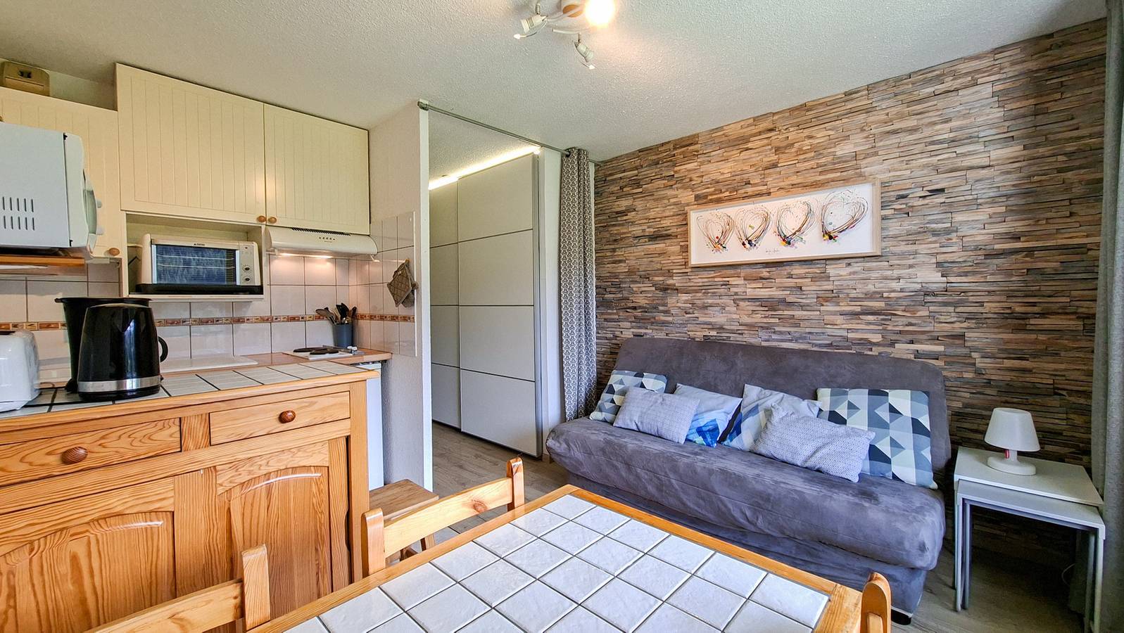 Ganzes Studio, Fully renovated studio with cabin · Center of the resort · Balcony - Fl-Sgt109 in Flaine, Arâches-la-Frasse