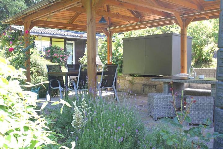Ferienhaus für 4 Personen, mit Terrasse und Garten sowie Pool und Ausblick in Festung Königstein - 4