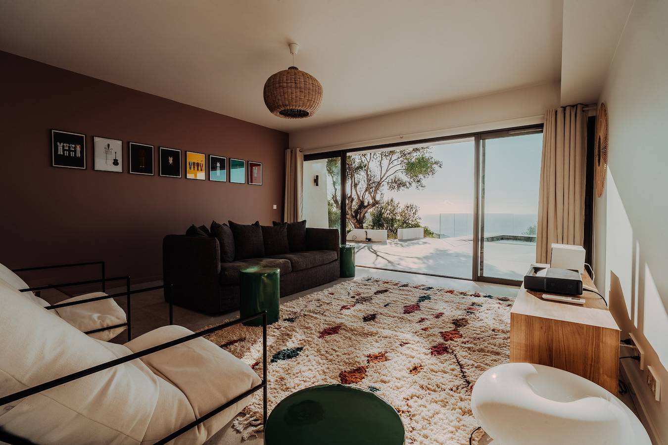 La Thébaïde, villa de lujo con piscina de sal y vistas al mar in Cargèse, Parc naturel régional de Corse