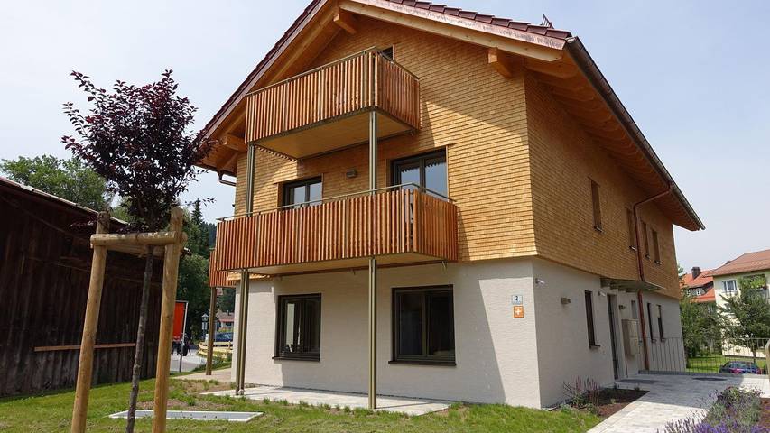 Hütte für 5 Personen, mit Balkon in Oberstaufen