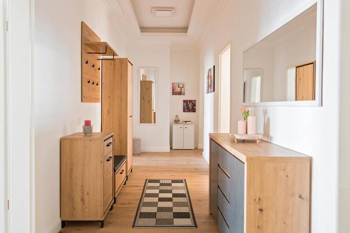 Ferienwohnung für 7 Personen, mit Balkon und Terrasse sowie Sauna