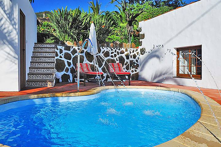 Ferienhaus für 4 Personen, mit Terrasse und Garten auf La Palma