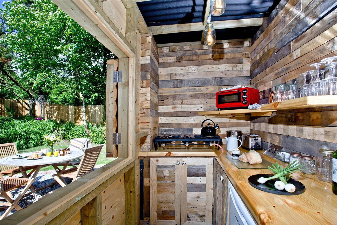 Lodge für 2 Personen mit Whirlpool in Cornwall