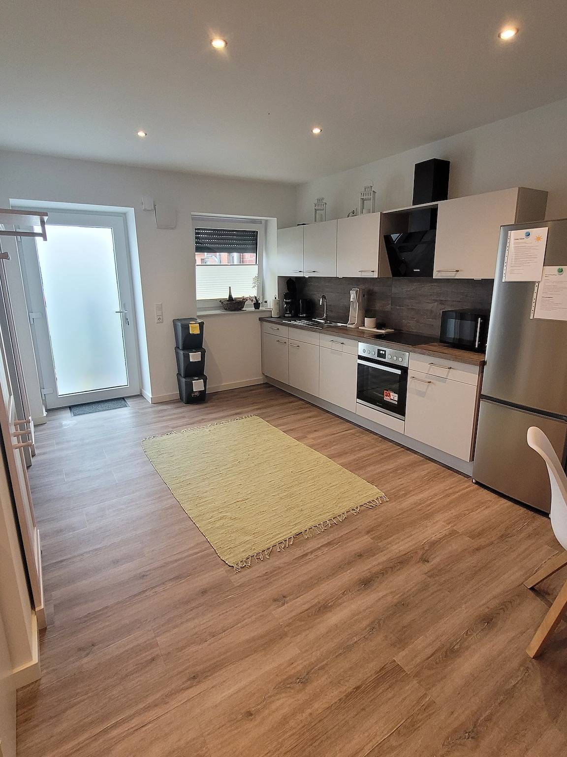 Ganze Wohnung, Apartment 'Rike' mit gemeinsamer Terrasse, Gemeinschaftsgarten und Wlan in Oesterdeichstrich, Dithmarschen