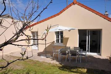 Maison de vacances pour 4 personnes, avec terrasse et jardin à Langrune-sur-Mer