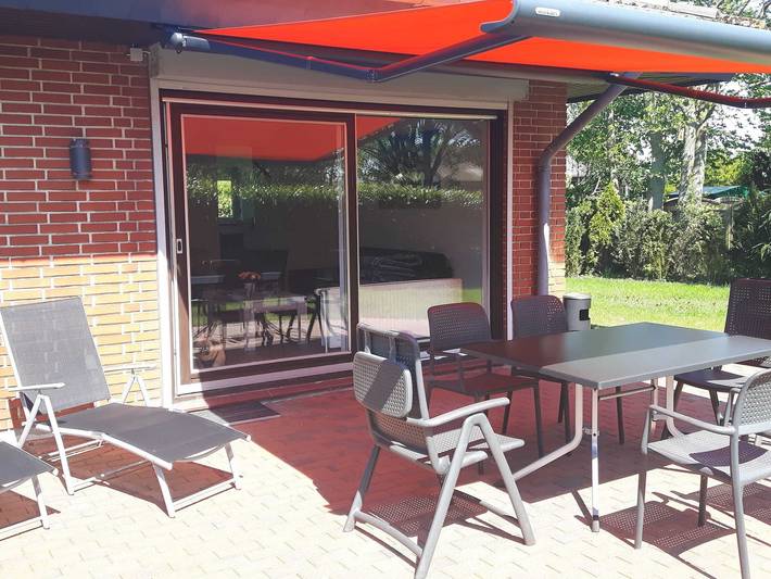 Ferienhaus für 6 Personen, mit Terrasse und Garten sowie Sauna in Böhl (St. Peter-Ording)