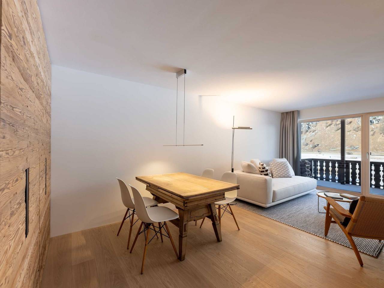 Ganze Wohnung, Chesa Curtinella 21 in Furtschellas, Sils im Engadin/Segl