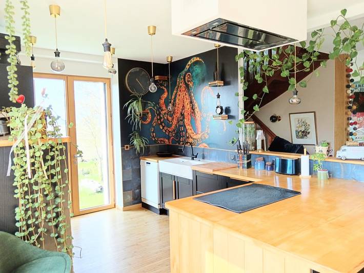 Gîte pour 12 personnes, avec jardin et terrasse, animaux acceptés à Guissény - 4